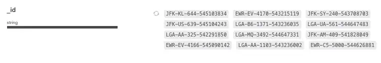 Example of string data types